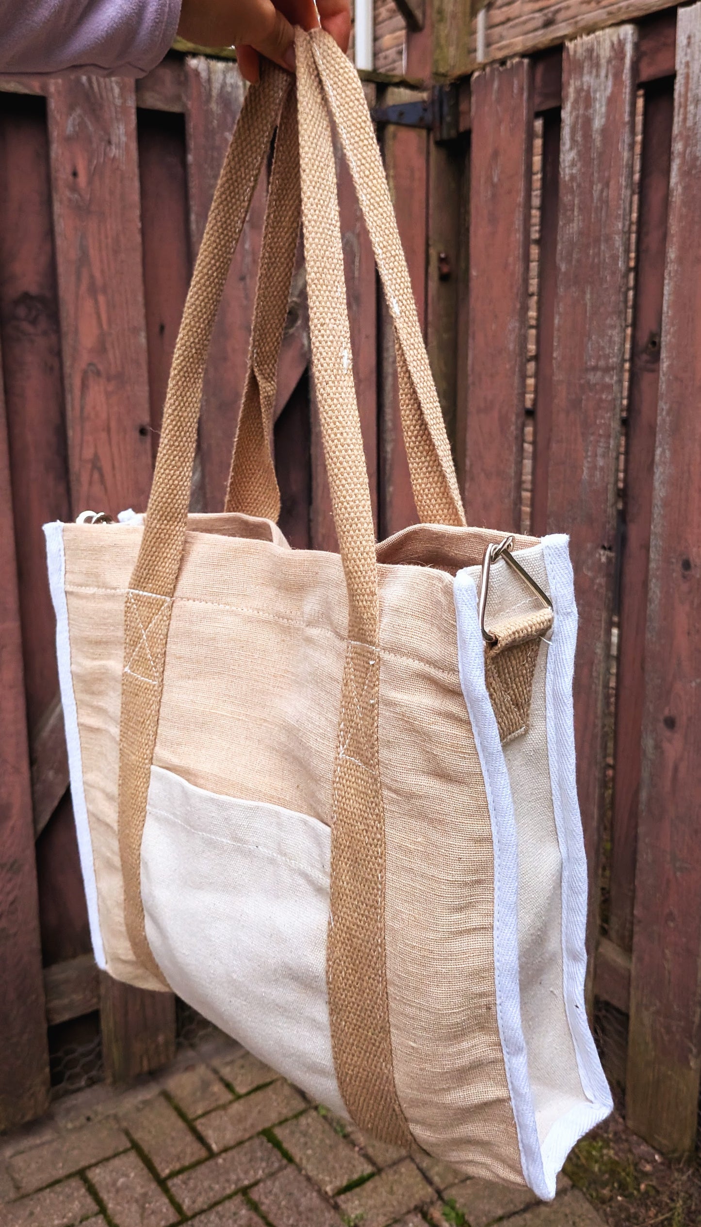 Mini Multi-functional Tote Bag (3 POCKETS, 2 STRAP OPTIONS)